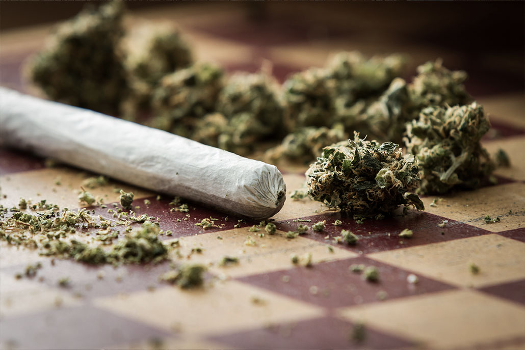 Close up of a joint and marijuana. Marijuana addiction treatment in New York, NY can offer support for maintaining soberity. Contact a substance abuse psychiatrist in New York, NY or search